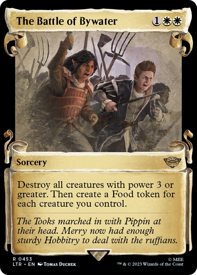 The Battle of Bywater [The Lord of the Rings: Tales of Middle-Earth Showcase Scrolls] | Boutique FDB TCG