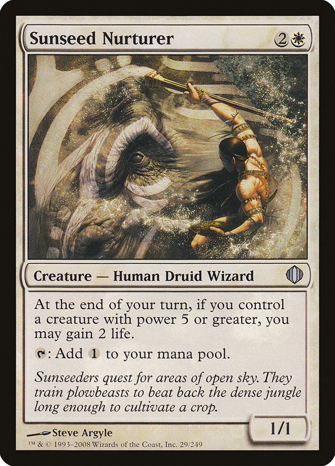 Sunseed Nurturer [Shards of Alara] | Boutique FDB TCG