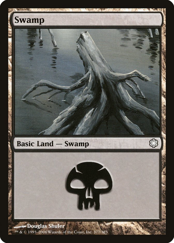 Swamp (377) [Coldsnap Theme Decks] | Boutique FDB TCG