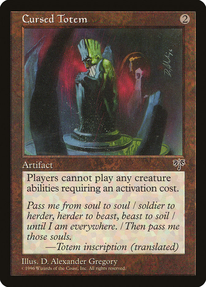 Cursed Totem [Mirage] | Boutique FDB TCG