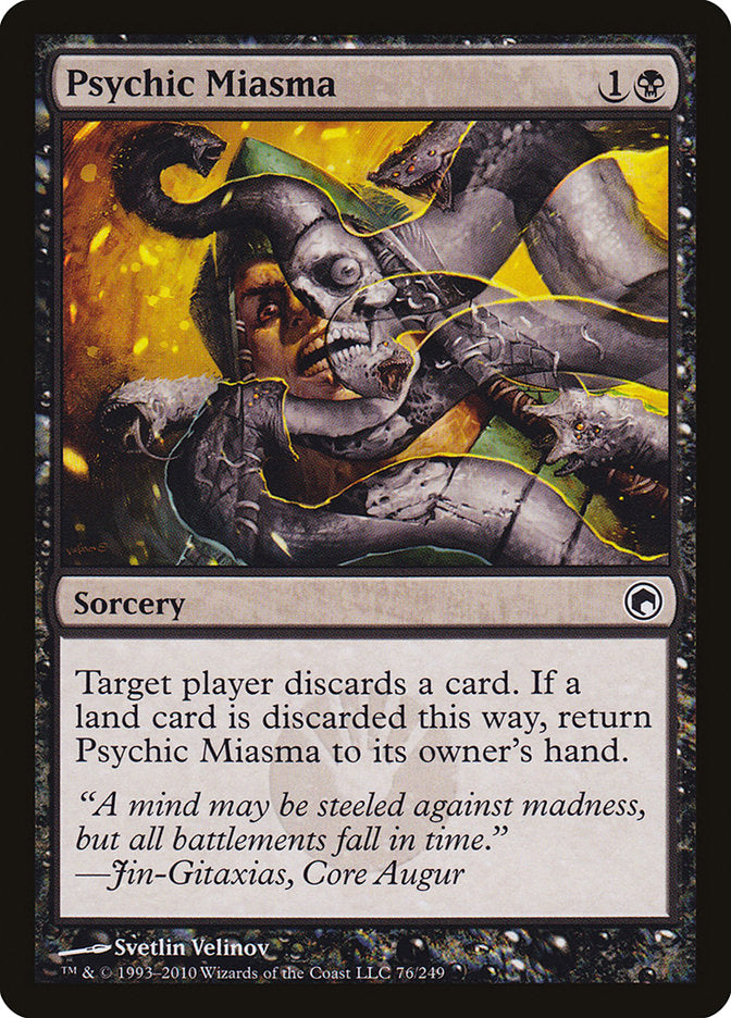 Psychic Miasma [Scars of Mirrodin] | Boutique FDB TCG