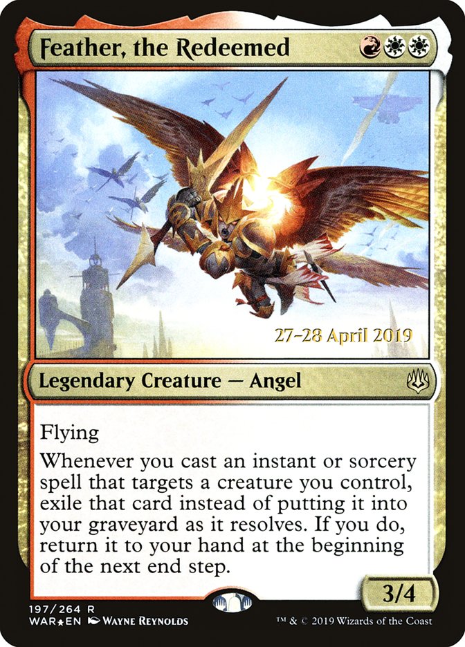 Feather, the Redeemed [War of the Spark Prerelease Promos] | Boutique FDB TCG