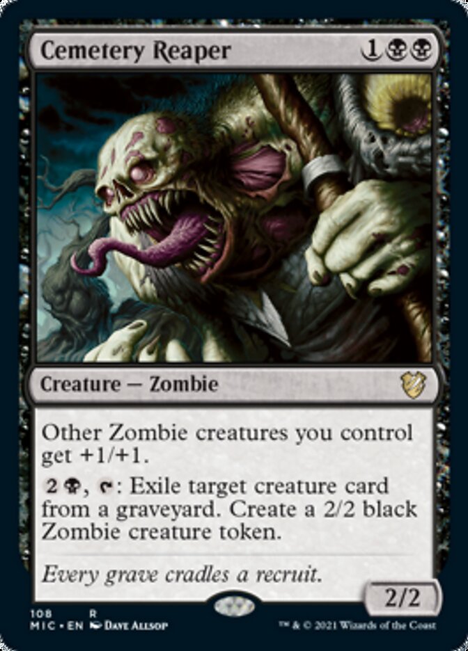 Cemetery Reaper [Innistrad: Midnight Hunt Commander] | Boutique FDB TCG