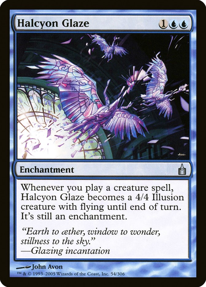 Halcyon Glaze [Ravnica: City of Guilds] | Boutique FDB TCG