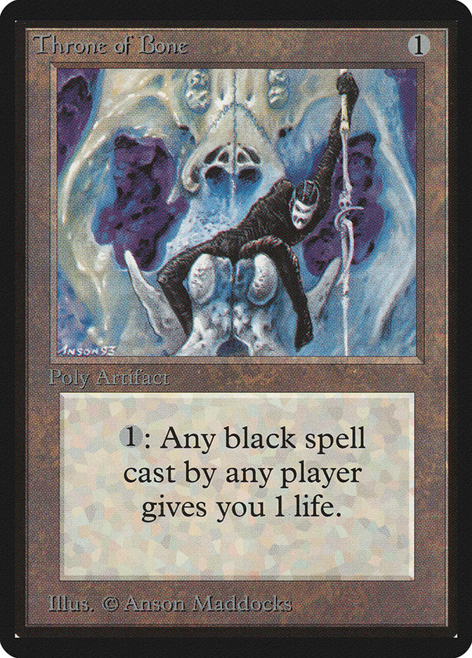 Throne of Bone [Beta Edition] | Boutique FDB TCG