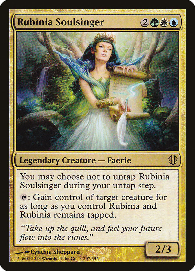 Rubinia Soulsinger [Commander 2013] | Boutique FDB TCG