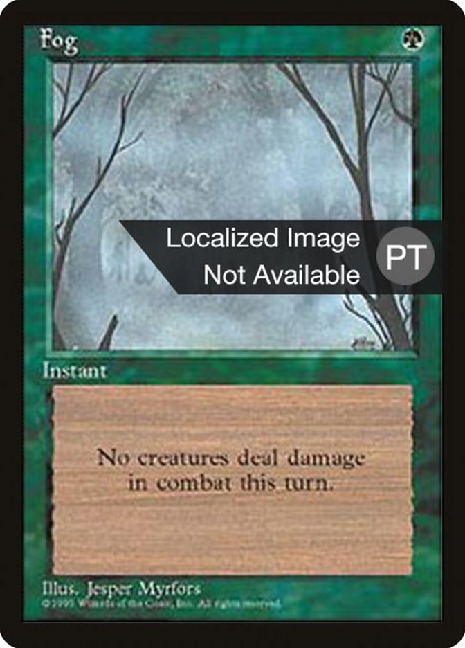 Fog [Fourth Edition (Foreign Black Border)] | Boutique FDB TCG