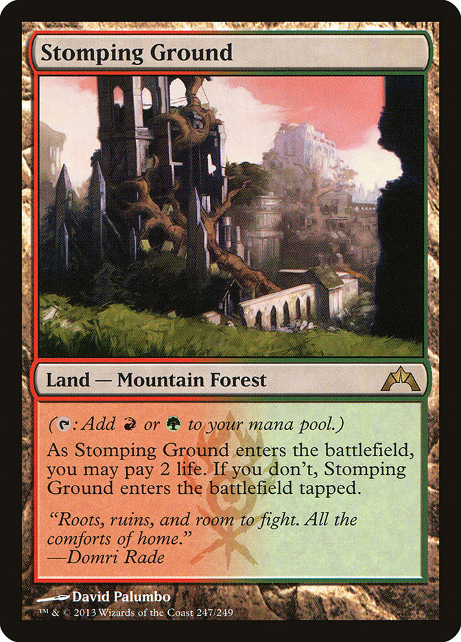 Stomping Ground [Gatecrash] | Boutique FDB TCG