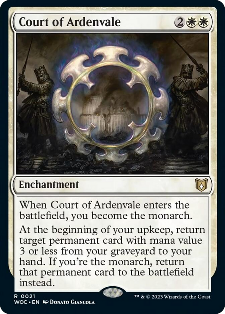 Court of Ardenvale [Wilds of Eldraine Commander] | Boutique FDB TCG