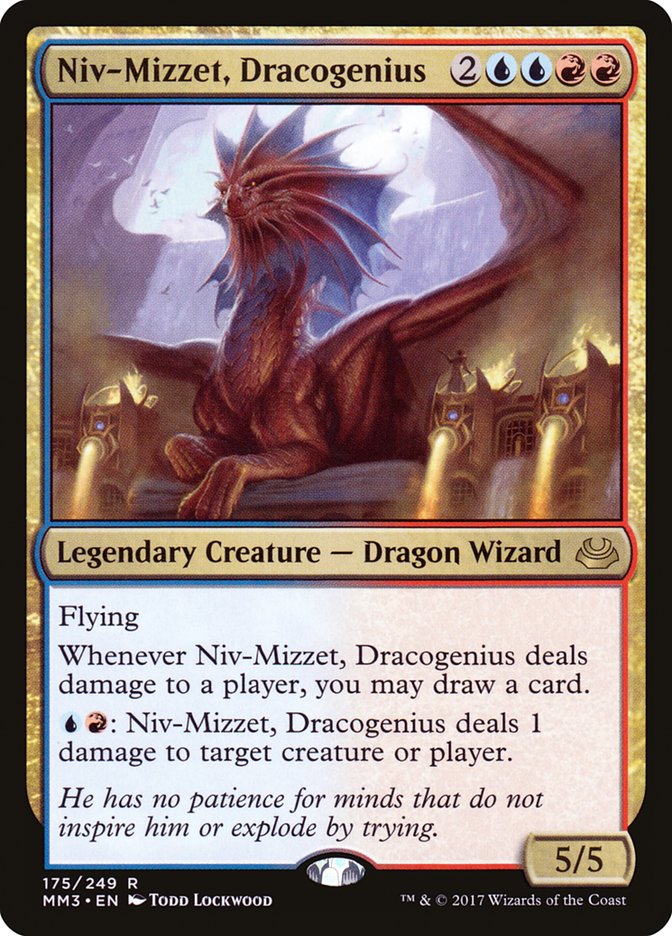 Niv-Mizzet, Dracogenius [Modern Masters 2017] | Boutique FDB TCG