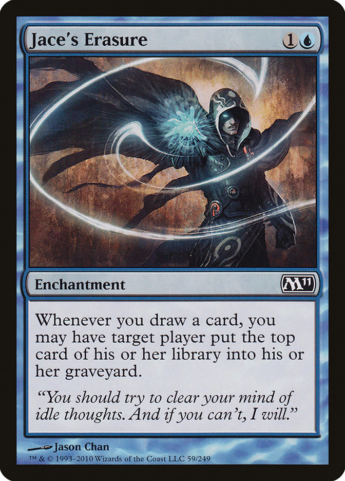 Jace's Erasure [Magic 2011] | Boutique FDB TCG