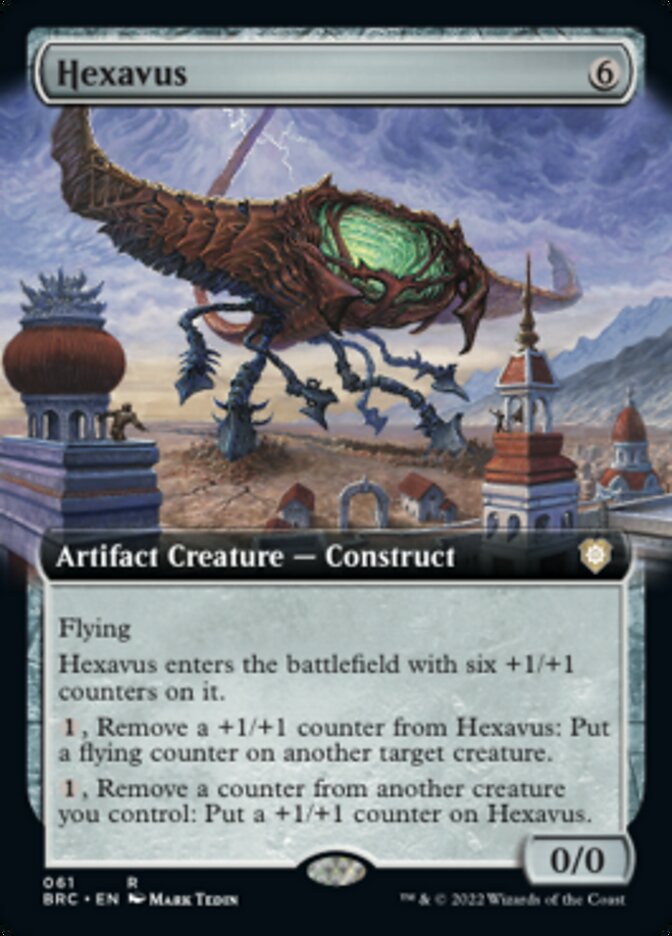 Hexavus (Extended Art) [The Brothers' War Commander] | Boutique FDB TCG