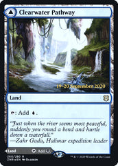 Clearwater Pathway // Murkwater Pathway [Zendikar Rising Prerelease Promos] | Boutique FDB TCG