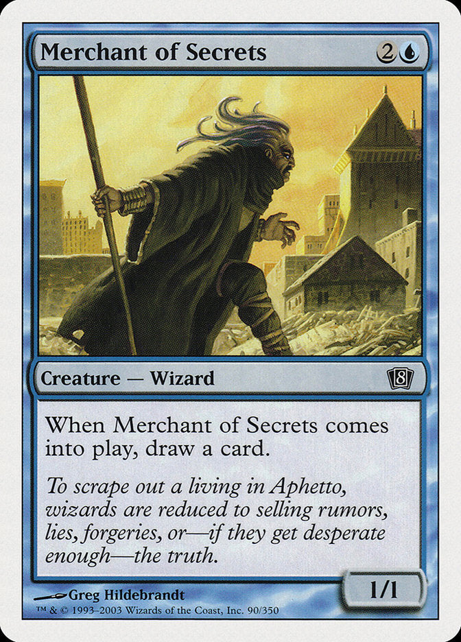 Merchant of Secrets [Eighth Edition] | Boutique FDB TCG
