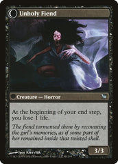 Cloistered Youth // Unholy Fiend [Innistrad] | Boutique FDB TCG