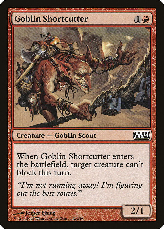 Goblin Shortcutter [Magic 2014] | Boutique FDB TCG