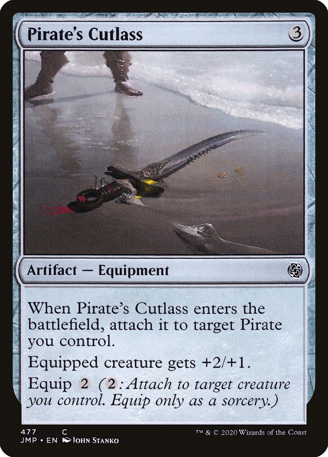 Pirate's Cutlass [Jumpstart] | Boutique FDB TCG