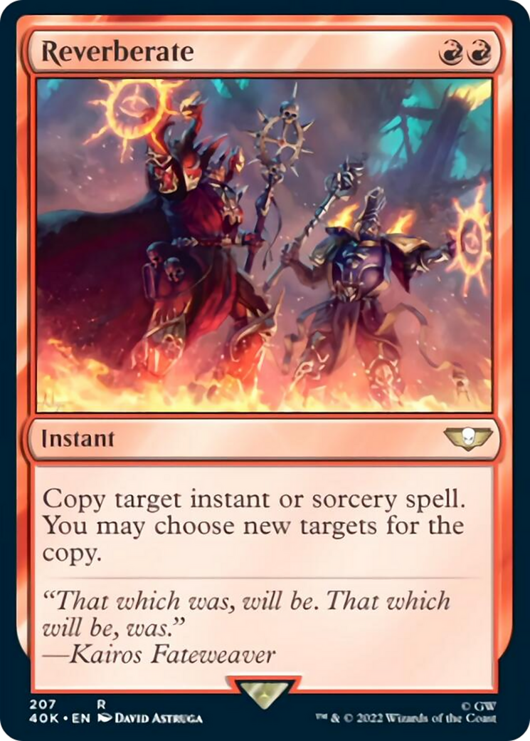 Reverberate (Surge Foil) [Warhammer 40,000] | Boutique FDB TCG