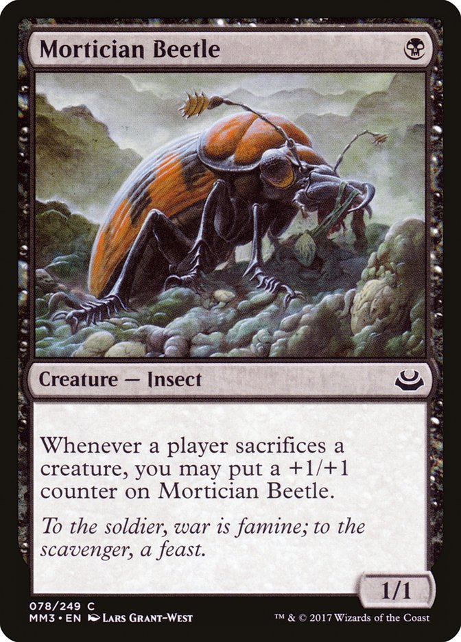 Mortician Beetle [Modern Masters 2017] | Boutique FDB TCG