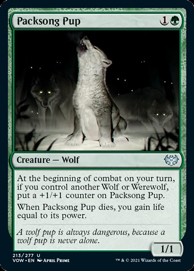 Packsong Pup [Innistrad: Crimson Vow] | Boutique FDB TCG