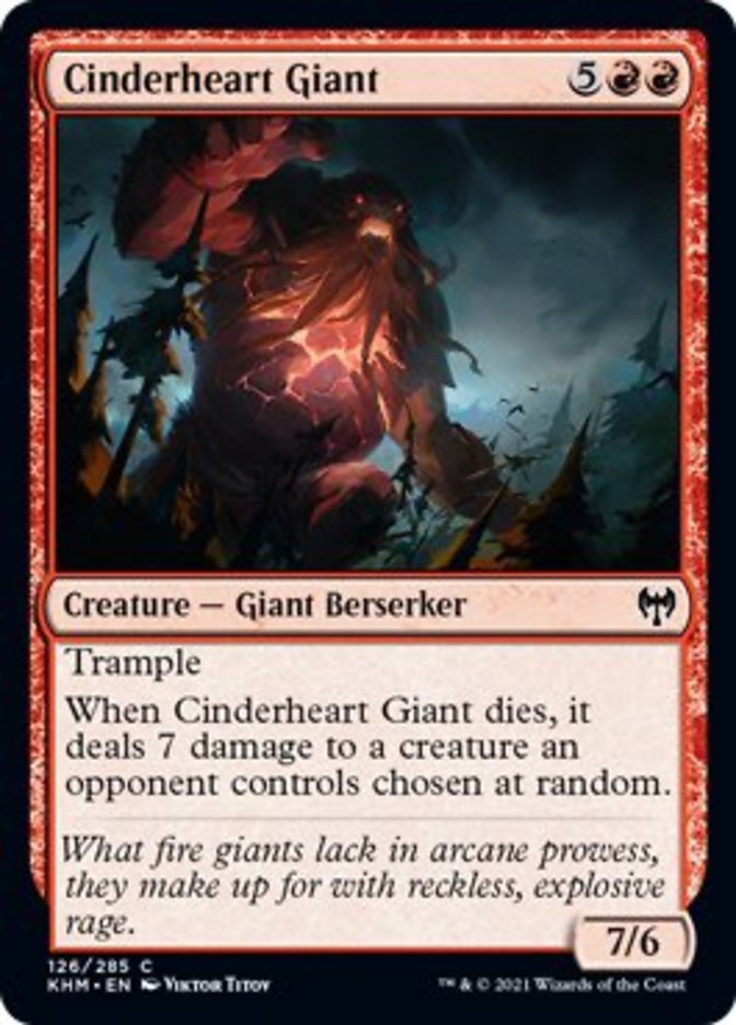 Cinderheart Giant [Kaldheim] | Boutique FDB TCG