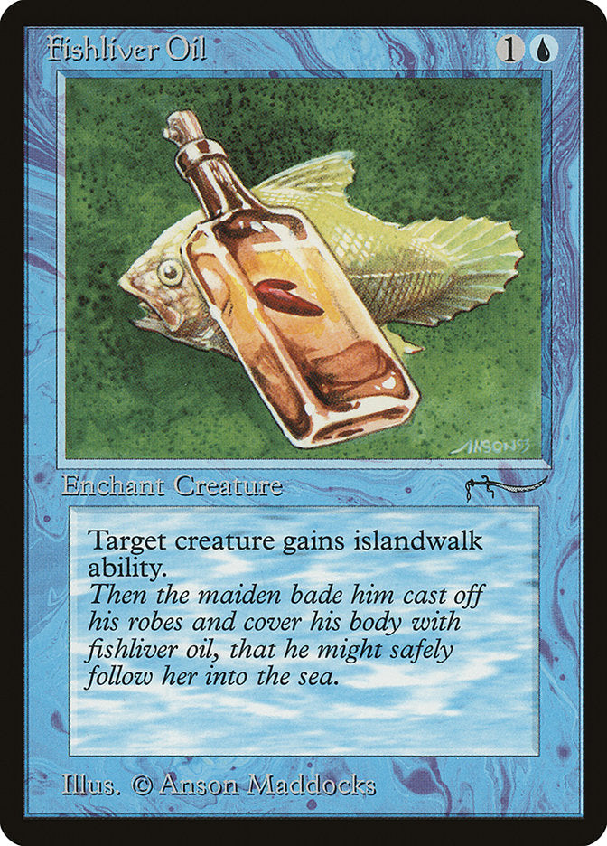 Fishliver Oil (Light Mana Cost) [Arabian Nights] | Boutique FDB TCG