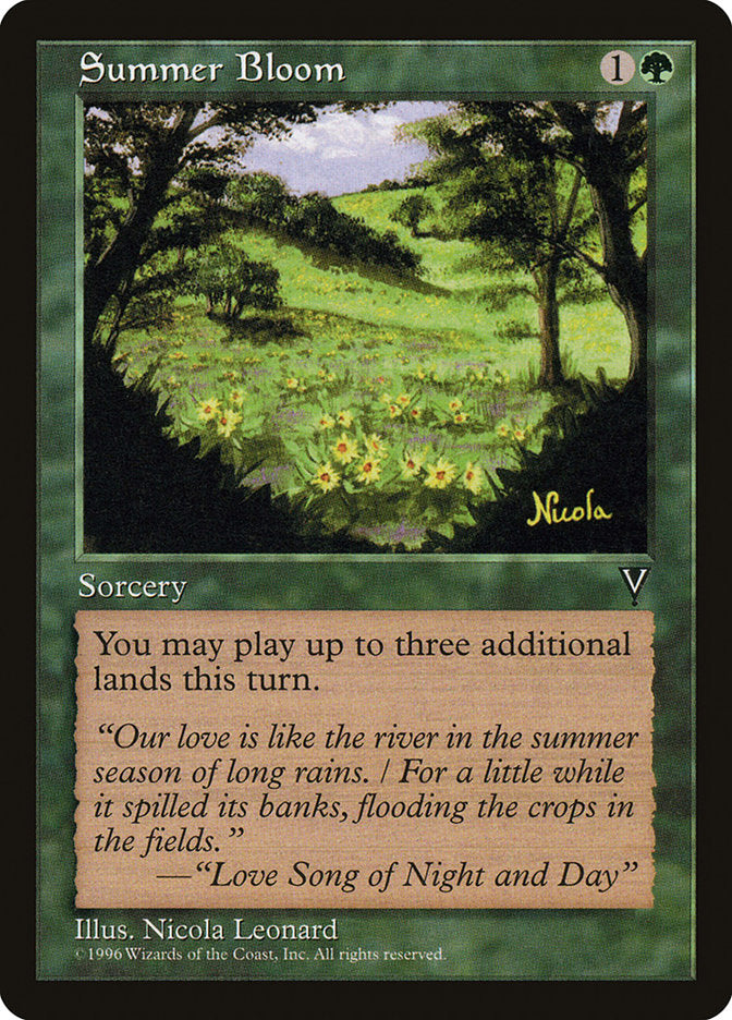 Summer Bloom [Visions] | Boutique FDB TCG