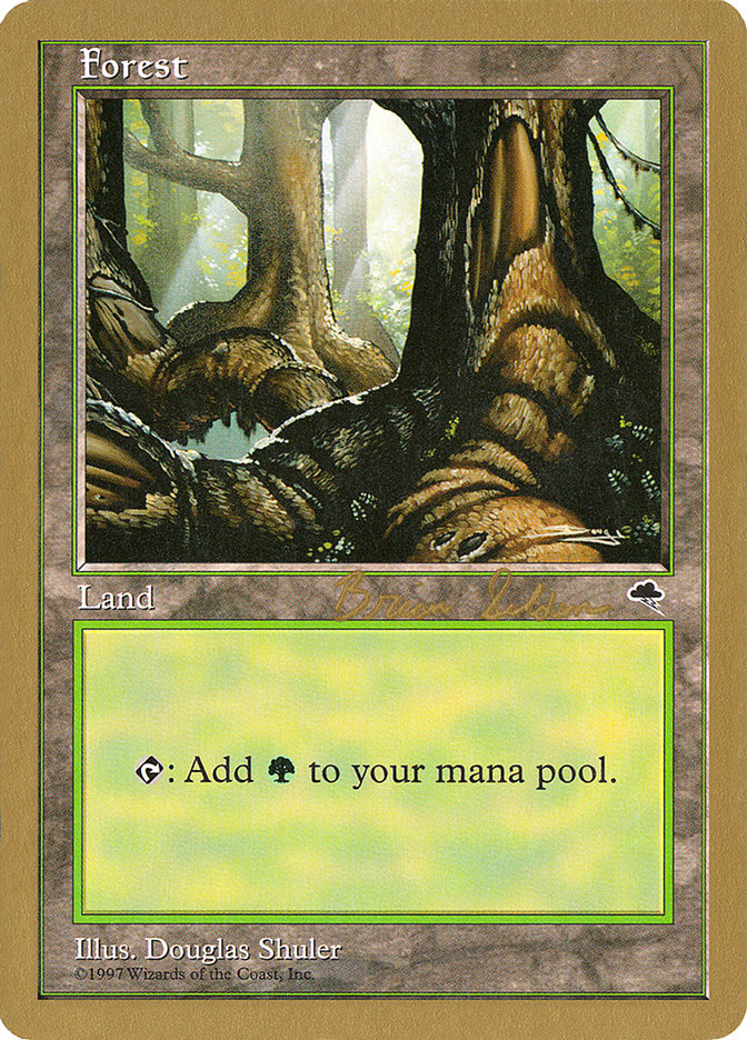 Forest (bs348) (Brian Selden) [World Championship Decks 1998] | Boutique FDB TCG