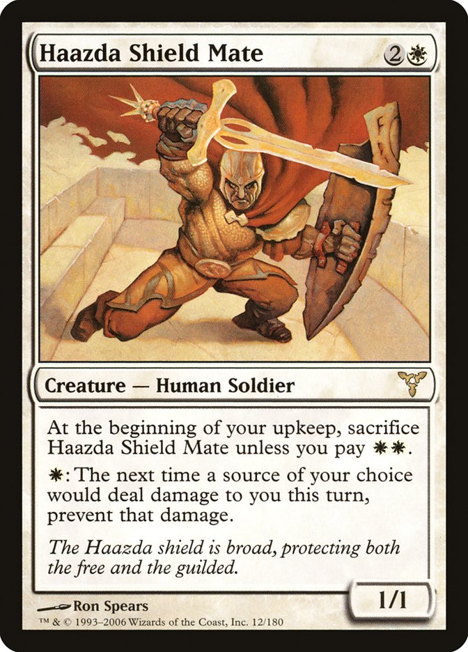 Haazda Shield Mate [Dissension] | Boutique FDB TCG