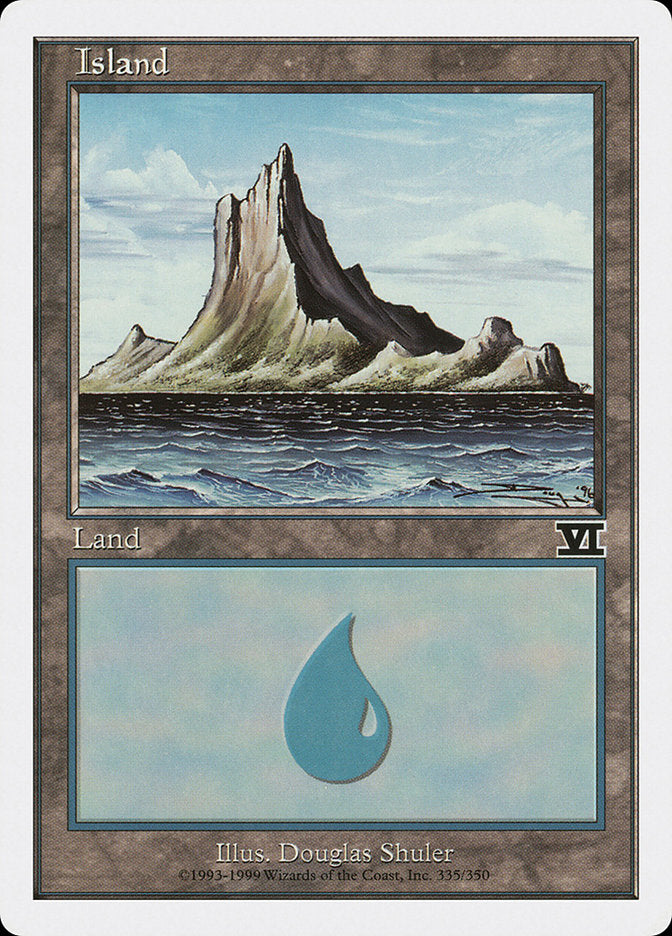 Island (335) [Classic Sixth Edition] | Boutique FDB TCG