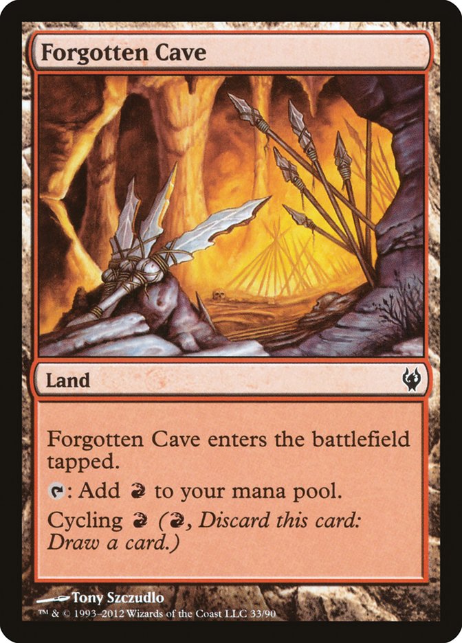 Forgotten Cave [Duel Decks: Izzet vs. Golgari] | Boutique FDB TCG