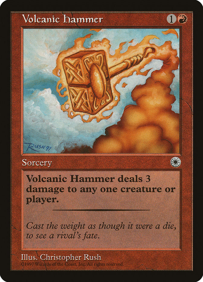 Volcanic Hammer [Portal] | Boutique FDB TCG