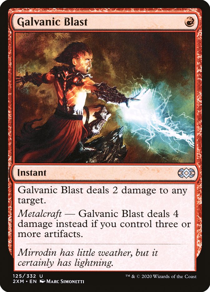 Galvanic Blast [Double Masters] | Boutique FDB TCG