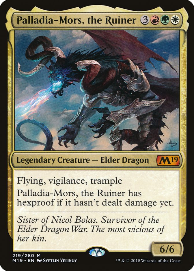 Palladia-Mors, the Ruiner [Core Set 2019] | Boutique FDB TCG