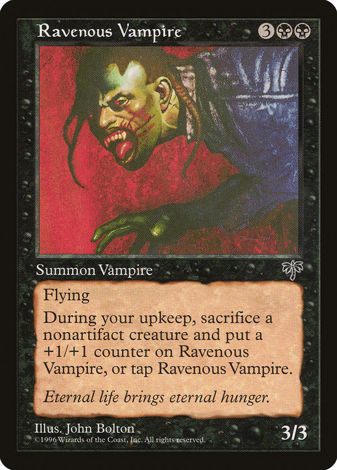 Ravenous Vampire [Mirage] | Boutique FDB TCG