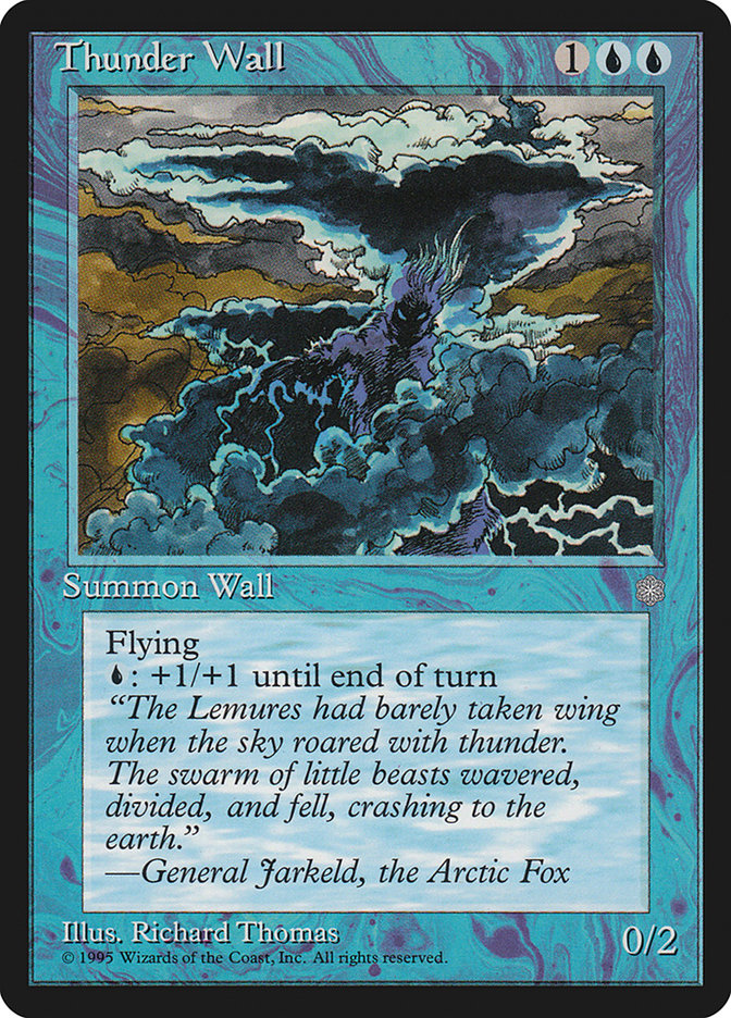 Thunder Wall [Ice Age] | Boutique FDB TCG