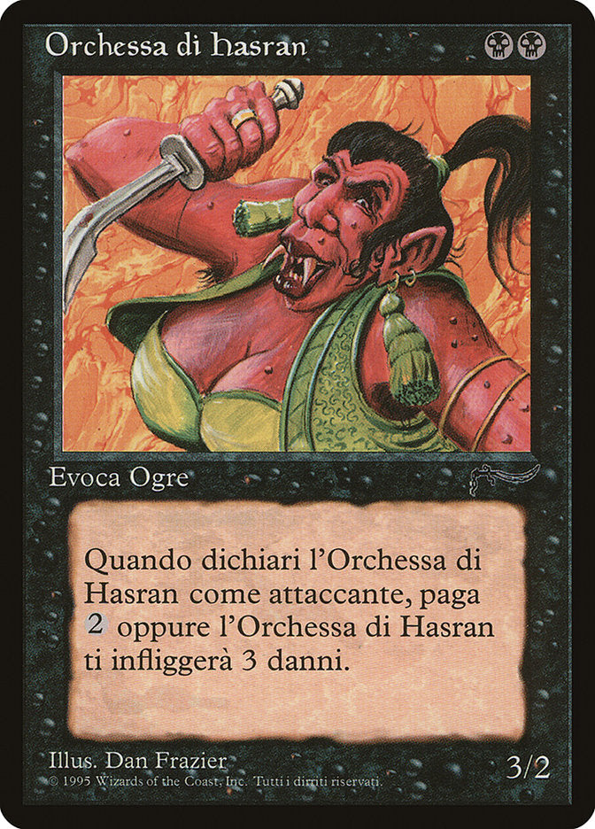 Hasran Ogress (Italian) - "Orchessa di hasran" [Rinascimento] | Boutique FDB TCG