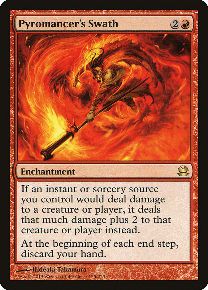 Pyromancer's Swath [Modern Masters] | Boutique FDB TCG