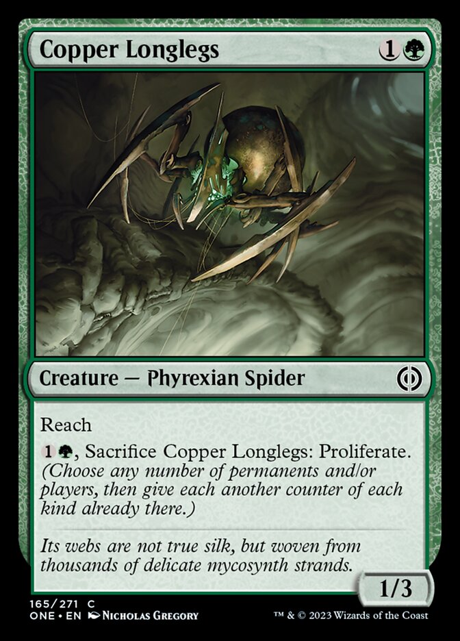 Copper Longlegs [Phyrexia: All Will Be One] | Boutique FDB TCG