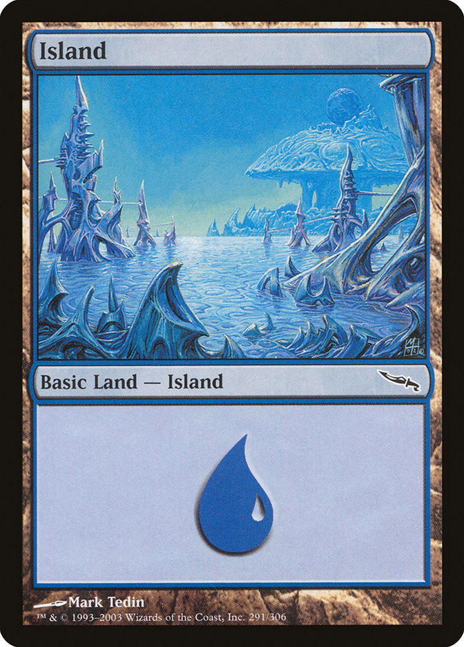Island (291) [Mirrodin] | Boutique FDB TCG