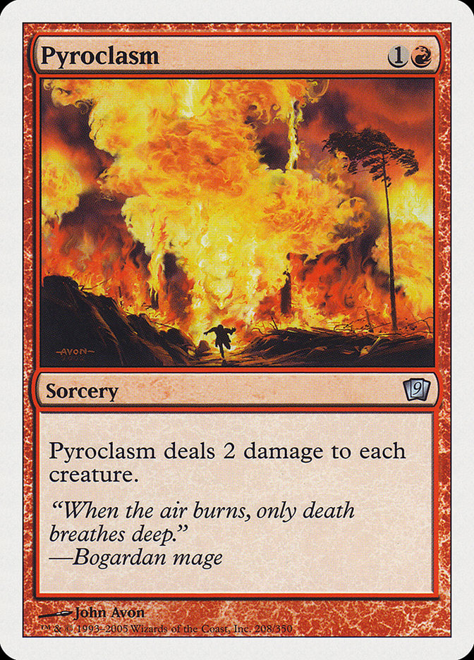 Pyroclasm [Ninth Edition] | Boutique FDB TCG