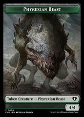Eldrazi Scion // Phyrexian Beast Double-Sided Token [Commander Masters Tokens] | Boutique FDB TCG