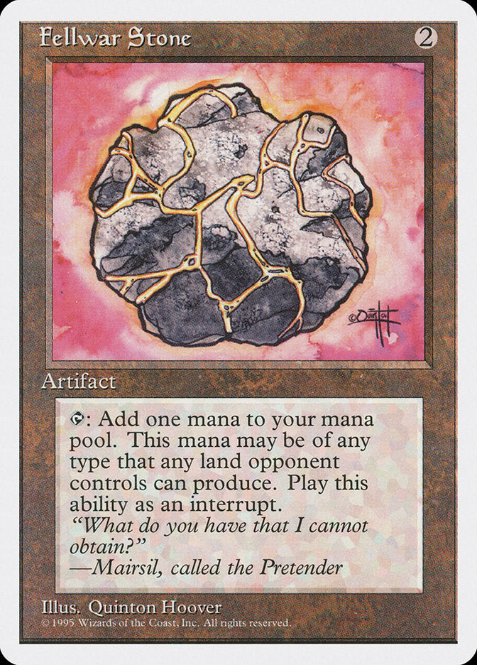 Fellwar Stone [Fourth Edition] | Boutique FDB TCG