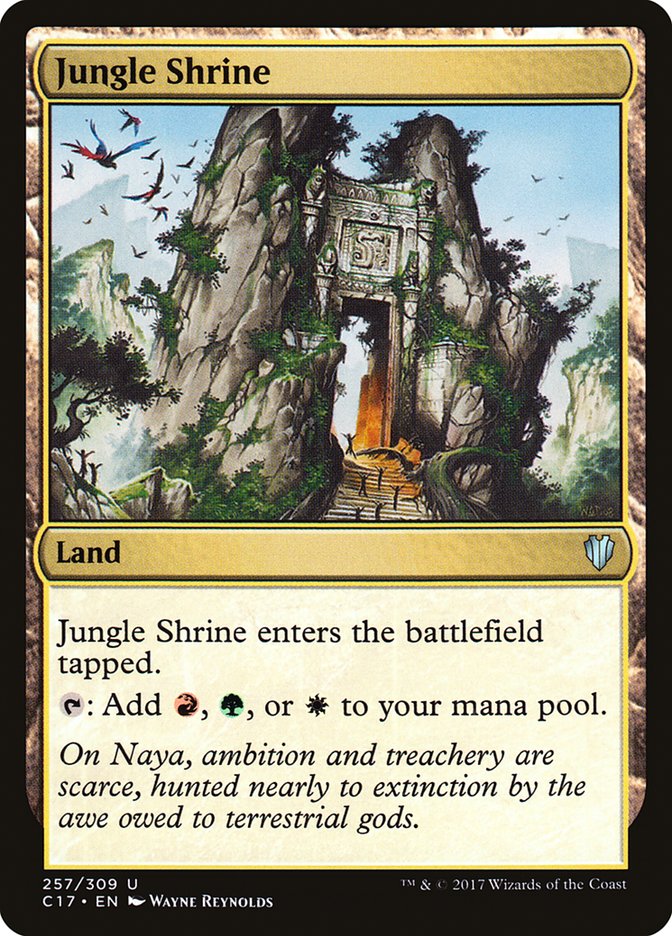 Jungle Shrine [Commander 2017] | Boutique FDB TCG