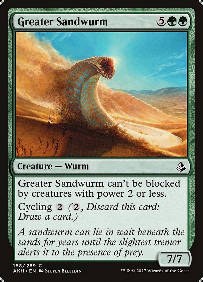 Greater Sandwurm [Amonkhet] | Boutique FDB TCG