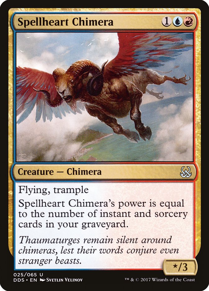 Spellheart Chimera [Duel Decks: Mind vs. Might] | Boutique FDB TCG