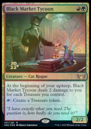 Black Market Tycoon [Streets of New Capenna Prerelease Promos] | Boutique FDB TCG