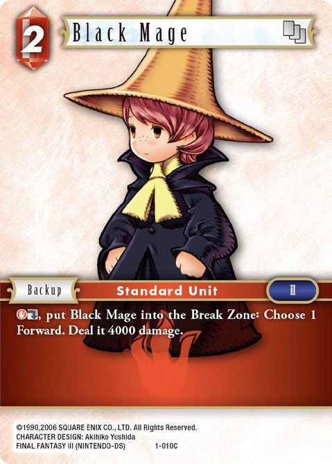 Black Mage (Arc) [Opus I] | Boutique FDB TCG