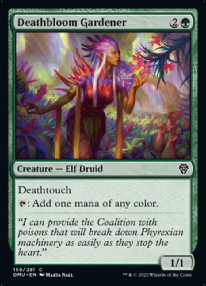 Deathbloom Gardener [Dominaria United] | Boutique FDB TCG