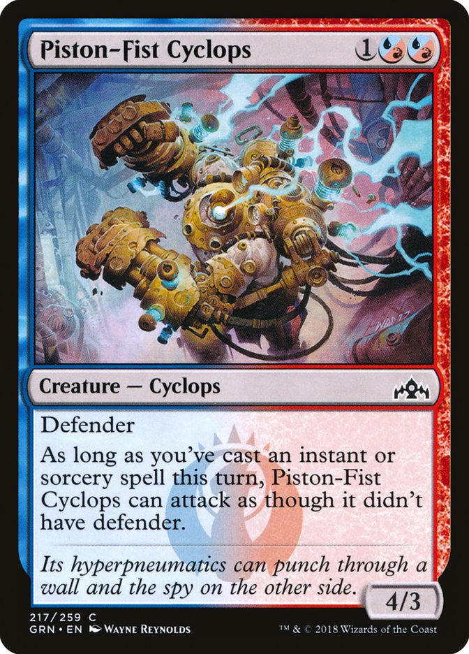 Piston-Fist Cyclops [Guilds of Ravnica] | Boutique FDB TCG